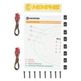 thumbnail image 5 of (4) Memphis Audio PRX57 5x7" or 6x8" 80w Car Speakers w/Pivot Tweeters 5x7/5"x7", 5 of 6