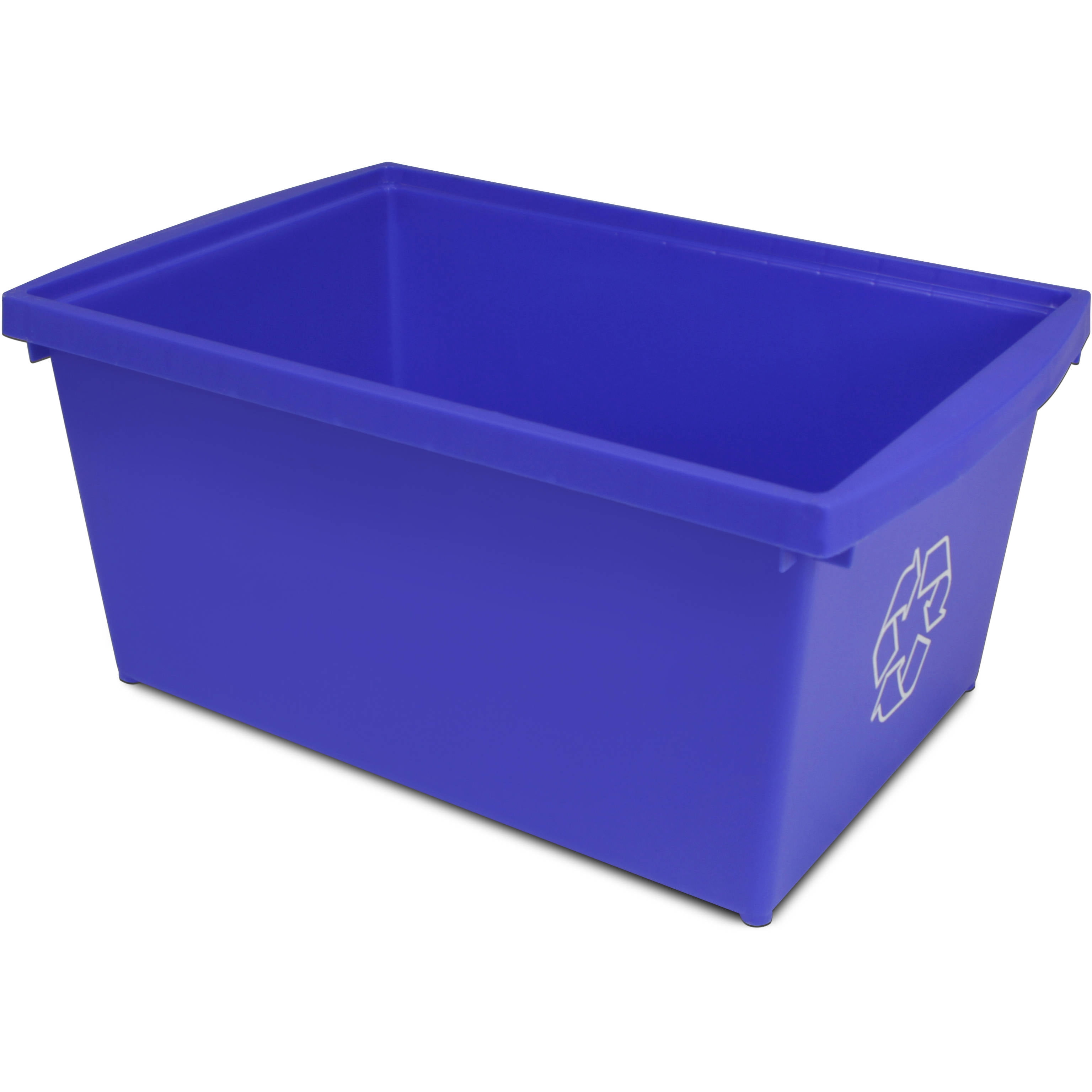 Storex 5.5 Gallon (21L) Recycle Bin (Case of 6)