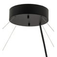 thumbnail image 2 of Meyda 148857 60 in. Anillo Dimmable LED Pendant, Solar Black & White Acrylic, 2 of 7