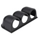 thumbnail image 2 of Black Universal 52 mm 2 3 Agujeros Medidor de Tablero Triple Soporte de Soporte de Soporte para la Cápsula para la Motocicleta del Bote de Automóviles, 2 of 7