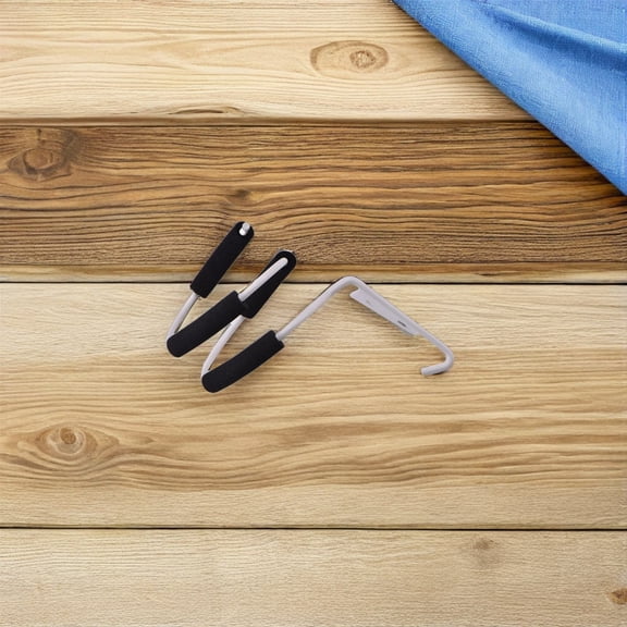 ELAYARD 1Set Wall Mounted Hair Dryer Rack with Strong Support and Hook Storage