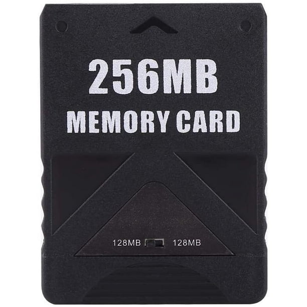 8M-256M Carte Mémoire pour Sony Playstation 2 PS2 Accessoires de Jeux (256M)