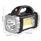 thumbnail image 3 of Antorcha para acampar USB recargable 1500mAh banco de energía 8 modos de iluminación con energía solar, 3 of 6