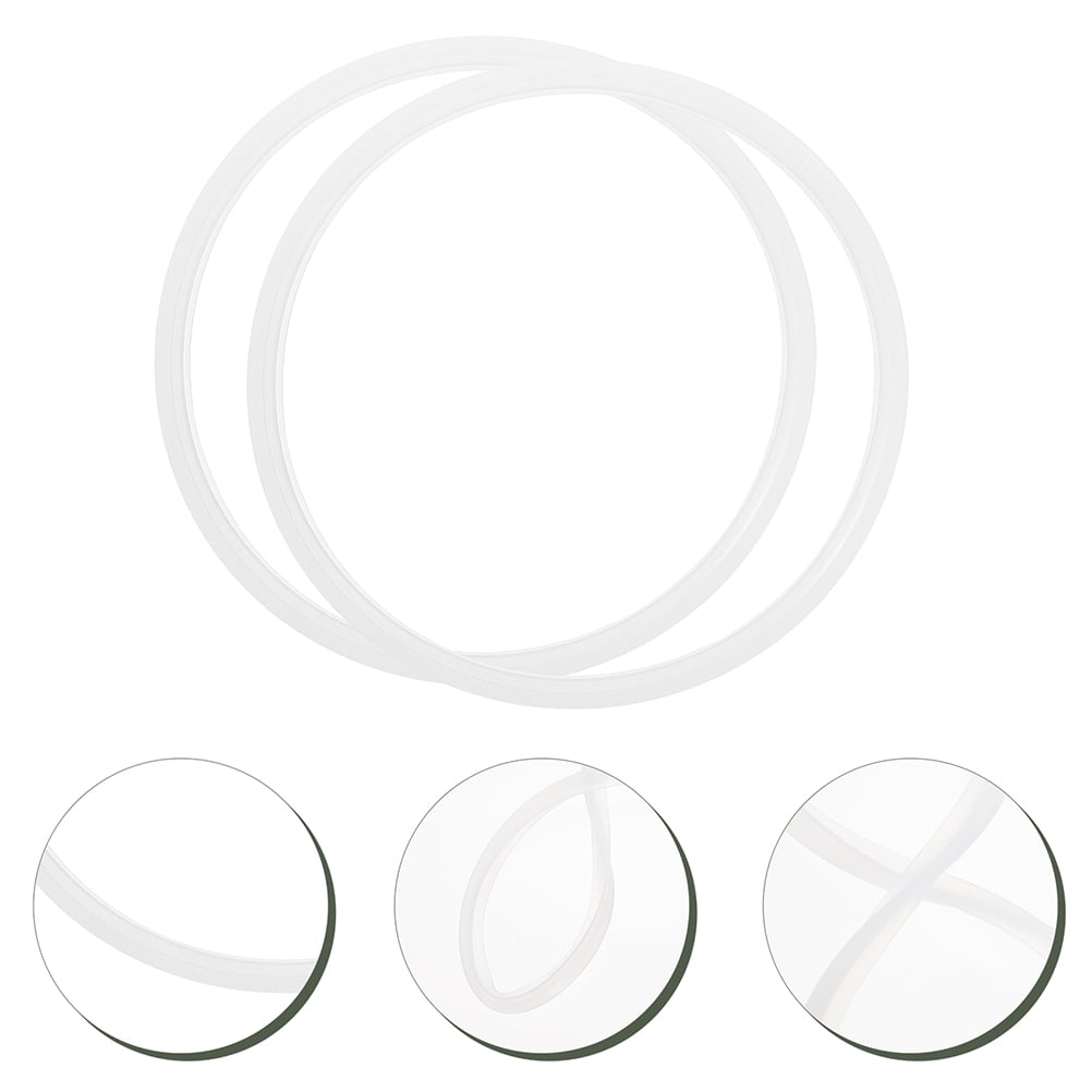 RENACLIPY Safe Silicone Pressure Cooker Gasket Easy to Clean and Install 10Pcs
