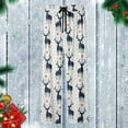 thumbnail image 2 of Casual Trousers Womens All Over Print High Waist Elastic Wide Leg Loose Pajamas Pants, 2 of 3