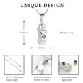 thumbnail image 2 of Cremation Jewelry for Ashes Mini Little Car Shape Urn Pendants for Ashes Holder Memorial Keepsake Urn Necklace Cool Necklace, 2 of 7