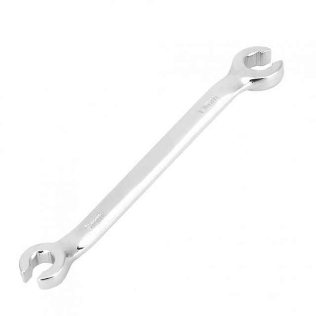 Herramienta De Reparación Flare Nut Wrench Acero Al Carbono 9-11 Mm Llave De Tubo De Aceite De Extremo Abierto De Doble Cabeza YLSHRF Otros