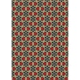 thumbnail image 1 of Ahgly Company Machine Washable Indoor Rectangle Transitional Olive Green Area Rugs, 6' x 9', 1 of 7