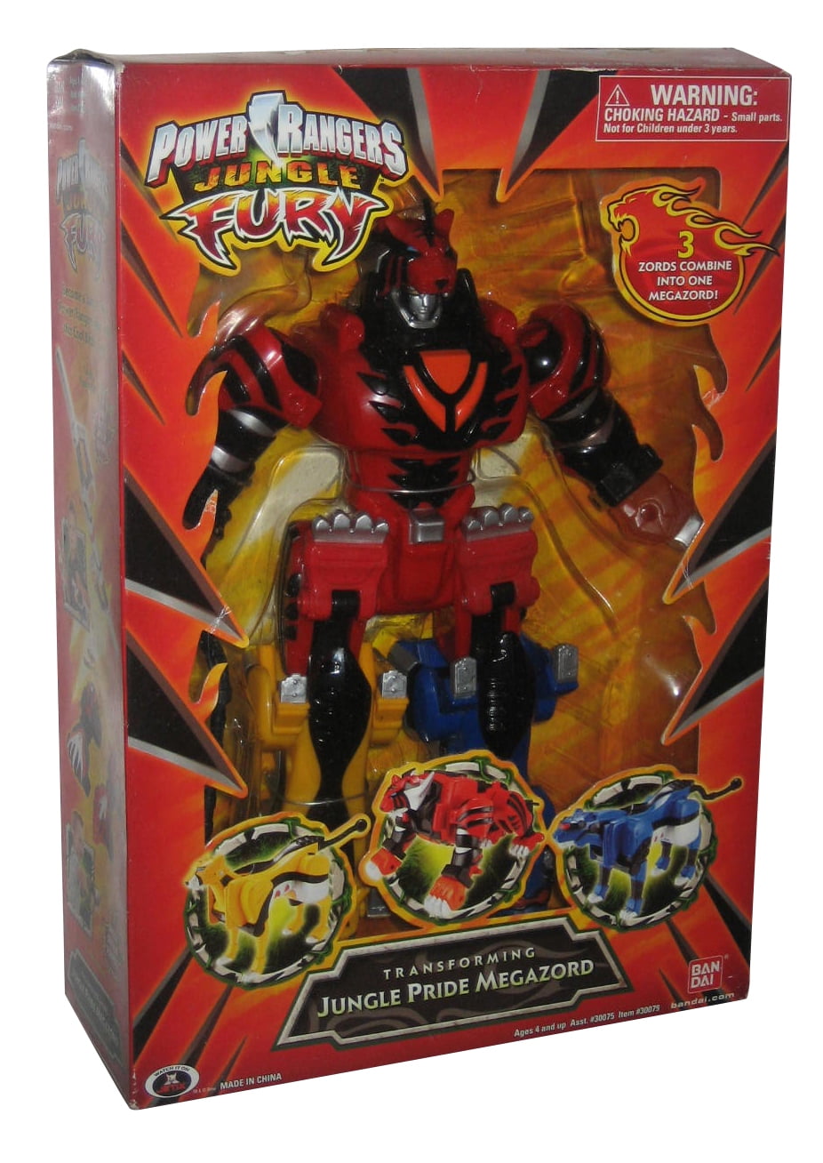 jungle fury megazord toy