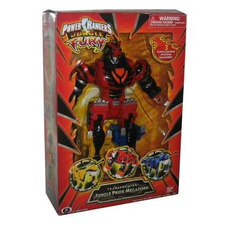 Power Rangers Jungle Fever Transforming Jungle Pride Megazord Figure