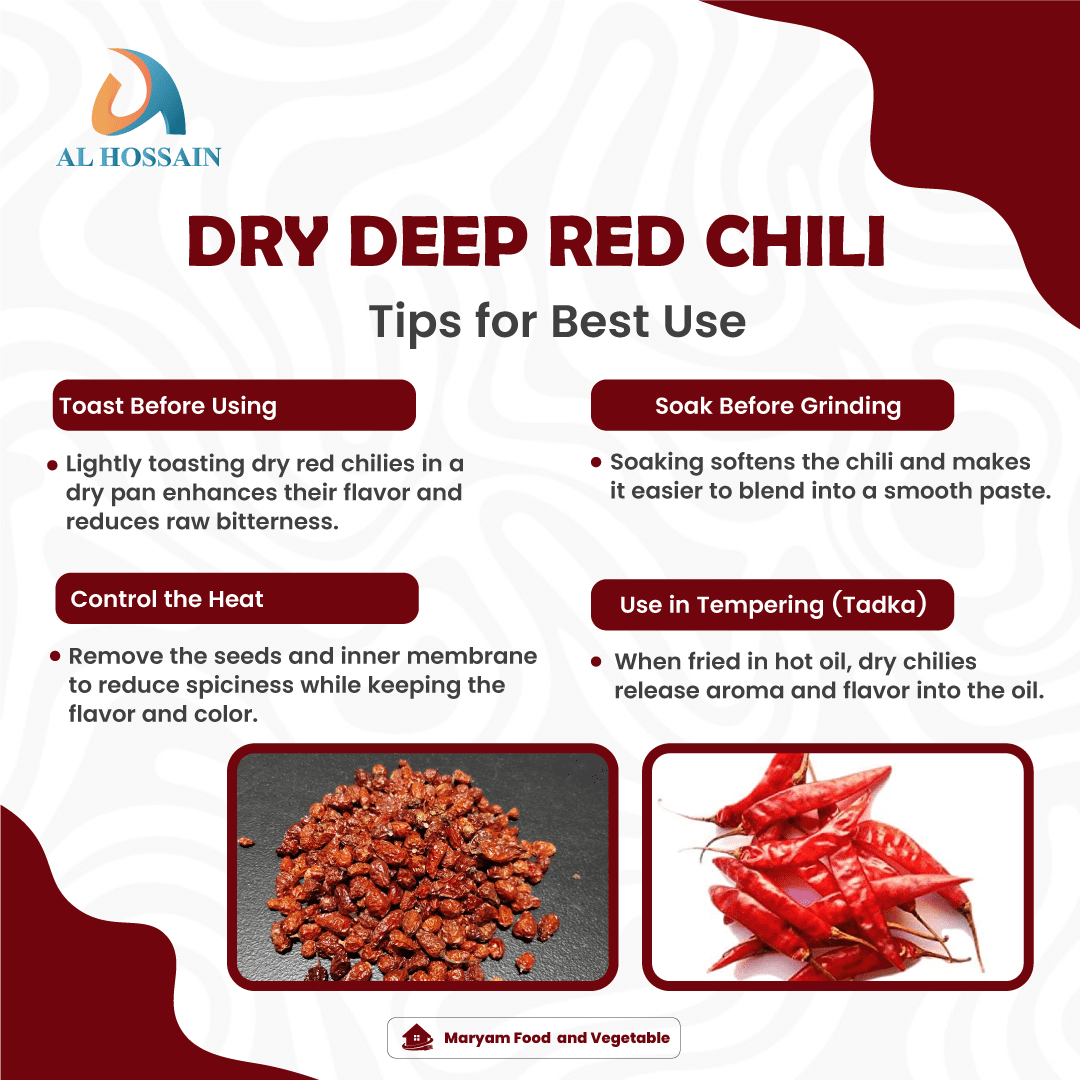 Al Hossain Natural Guatemalan Dry Deep Red Chili – Whole – Bulk 11 LB (176 oz / 5kg) | Spicy, Aromatic & Vibrant | Ideal for Cooking, Seasoning, Sauces & Pickling | Non-GMO, Gluten-Free, Vegan