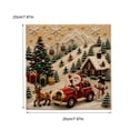 thumbnail image 2 of DIY Christmas Pearl Diamond Painting Art Kit, Pearl Beads Art Craft for Healing Stress-Relieving, Gemstone Diamond Dots Beads for Home Wall Decor, 2 of 7