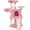 Pink, variant on WSWJY 42in Cat Tree Tower for Indoor Cats, Cat Condo with Perch & Hammock, Activity Center, Multi-Level Cat Furniture with Scratching Posts, Cat House, Light Gray