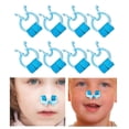 thumbnail image 2 of Nose Stop Clips Nasal Nose Stopper Bleed Stopper Foam Nose Clips For Swimming, 2 of 5