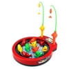 Bass Beat Fishing Game Toy for Kids Battery Operated Rotating Novelty Toy Fishing Game Set with 2 Fishing Rods, Sounds, Music, Brand New in Box (Colors May Vary)