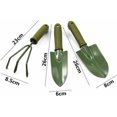 thumbnail image 2 of Combination Four-Piece Garden Gardening Tool Set Potted Planting Shovel Hoe Rake Flower Shovel, 2 of 5