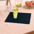 thumbnail image 4 of Alfombril de silicona para secar alfombril de secado para mostrador de cocina, alfombril resistente al calor, alfombril de escurridor Negro Sunnimix Almohadillas de fregadero flexibles, 4 of 8