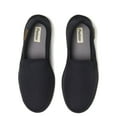 thumbnail image 4 of Dearfoams Cozy Comfort Men's Perforated Microsuede Moc Toe Closed Back Slippers, 4 of 5