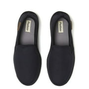 Dearfoams Cozy Comfort Mens Perforated Microsuede Moc Toe Closed Back Slippers