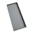 thumbnail image 6 of Silicone Bathroom Storage Tray Perfect Solution for Keeping Toiletries in Place Gray 30x12.5cm, 6 of 9