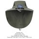 thumbnail image 4 of Verano Sombrero Cubo Ancha para El Con Solapa Cuello Ventilador Solar Portátil, 4 of 9