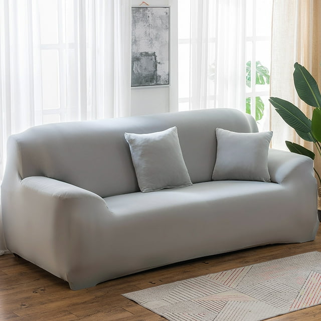 High Stretch Chair Sofa Slipcover Soft Non Slip Couch Covers Sofa Cover Washable Furniture Protector with Elastic Bottom for Kids, Pets