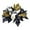 Black, variant on Matoen Candle Rings, Halloween Black Candle Rings Wreath for Pillar Candle Holder, Maple Leaf Small Wreaths for Fall Thanksgiving Home Table Centerpieces, Door, Wall, Window Decorations
