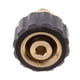 thumbnail image 4 of Adapter ,Quick Connector ,Pressure Washer Connector ,Quick Couple,Quick Release Socket ,Brass Coupling,Pressure Washer Quick Release Cola Adaptador de chorro de lavado, 4 of 8