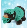 thumbnail image 6 of DolliBu Standing Wild Black Bear Doctor Plush Toy - Super Soft Bear Doctor Stuffed Animal Dress Up with Cute Scrub Uniform and Cap Outfit - Fluffy Doctor Toy Plush Gift - 11 Inches, 6 of 7