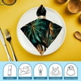 thumbnail image 6 of Nawy Palm Leaves Cloth Napkins for Farmhouse Party Dining Table Decor 2 PCS, 6 of 7