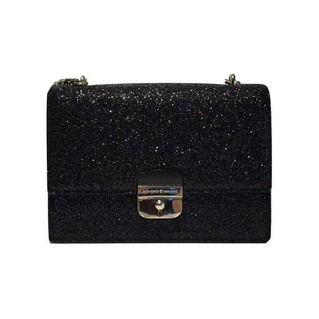 Kate Spade Eden Sunset Lane Glitter Crossbody Bag Black Nwt Wkru4812