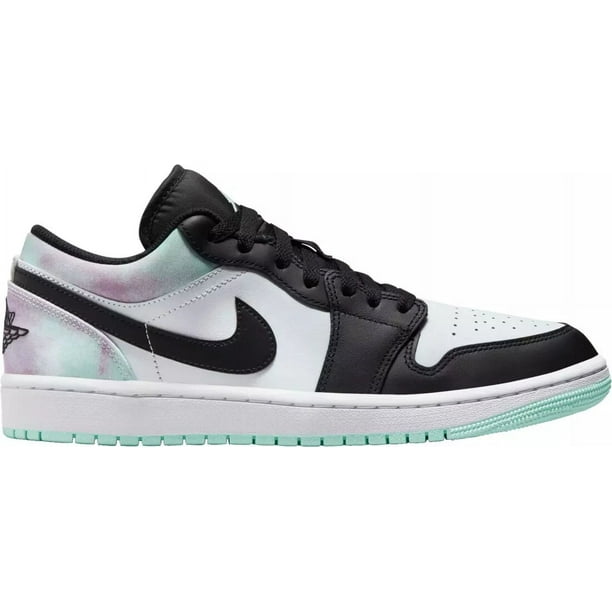 Ni - ke Size 13 Ni - ke Air Jordan 1 Low Shoes Tie-Dye Black White DM1199-100 Mens NEW FAST