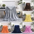 thumbnail image 4 of Hot Sale！Micro Fleece Extra Soft Cozy Plush Blanket,Washable Flannel Blanket Throw Soft Fleece Blankets Super Warm Throw,Breathable Comfy,for Couch Sofa and Bed(Various Size), 4 of 4