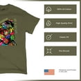 thumbnail image 4 of Tee Hunt Dean Russo Cute Dog T-Shirt Only Person Who Understands Me Men's Tee, Military Green, XX-Large, 4 of 5