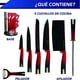 thumbnail image 4 of Cuchillos De Chef Con Base Chick Flic De Ceramica 8 Pzs, 4 of 6