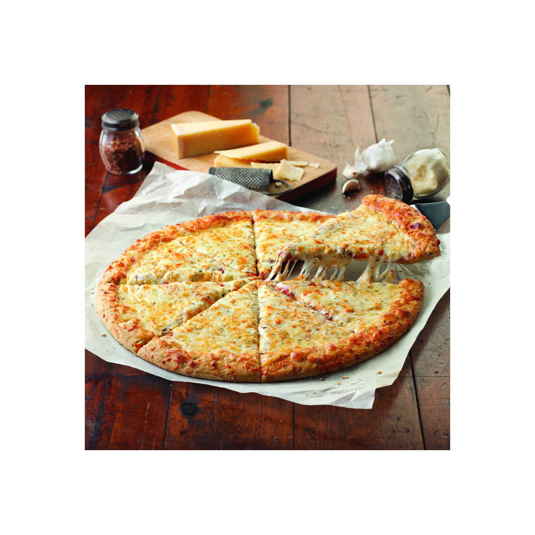 Big Daddys Primo Cheese Pizza, 16 inch -- 9 per case.