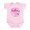 Petal Pink, variant on CafePress - Happy Mother's Day Infant Bodysuit - Baby Light Bodysuit, Size Newborn - 24 Months