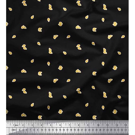 Soimoi Rayon Fabric Avocado Shirting Printed Craft Fabric by The Yard 42 Inch Wide