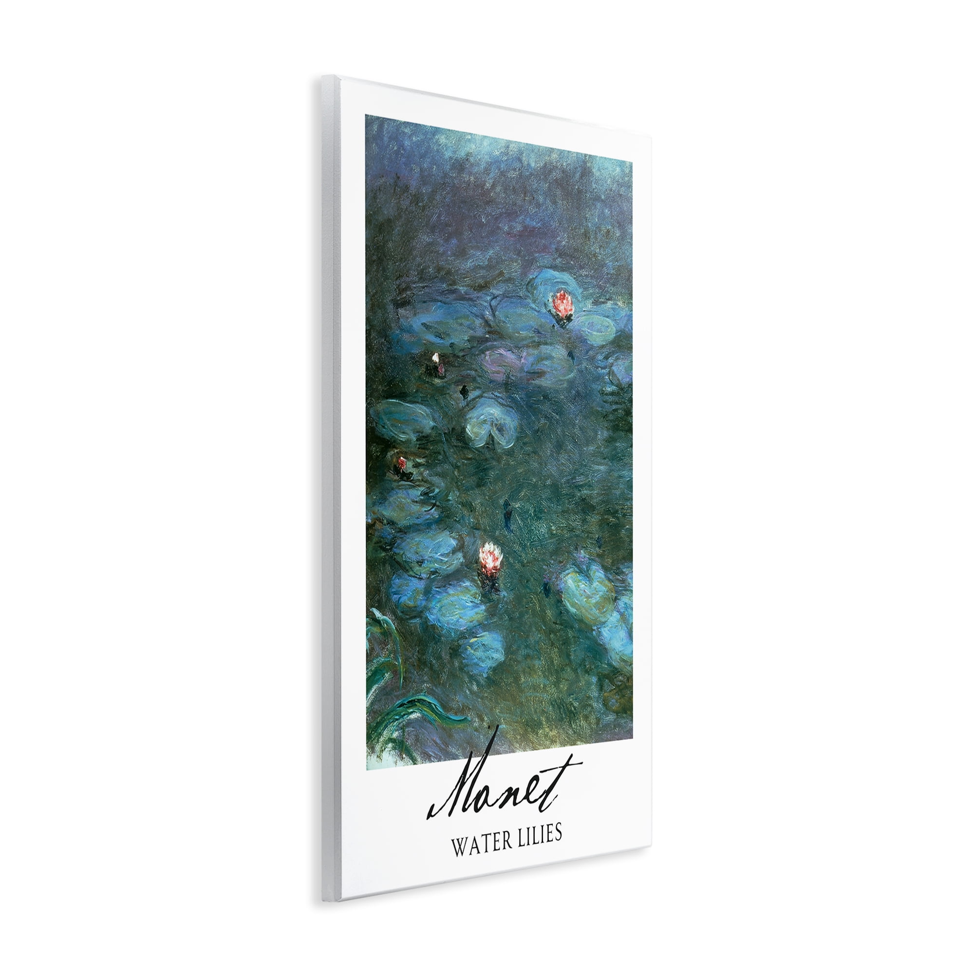 Stupell Industries Monet Water Lilies Wall Plaque Art, design by Vintage Hustle