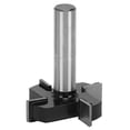 thumbnail image 3 of Performance  Woodworking Milling Cutter, Milling Cutter, For Cutting Wood Four Blade T Black 12 X 1/2, 3 of 8