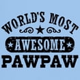 thumbnail image 3 of CafePress - World's Most Awesome Pawpaw Light T Shirt - Men's Classic Graphic T-Shirt, 3 of 4