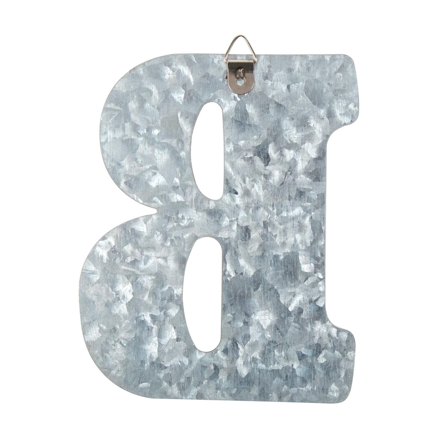 On the Surface™ Art Mural Décoratif en Fer-Blanc Lettre, « B »