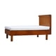 thumbnail image 1 of de madera Cama de madera en miniatura Cama de madera multiusos 1/12 Modelo de cama de madera para casa de muñecas, 1 of 9