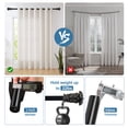 thumbnail image 5 of Urbanest Chilton Adjustable Single Drapery Curtain Rod & Hardware Set, 5 of 6