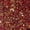 Crimson, variant on Stretch Velvet Sequin Fabric, Glitter Spandex Material