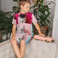 thumbnail image 4 of Fotbe Colorful Dog Cat Collage Pijama Estampada de 2 Piezas para Niños – Ropa de Dormir de Manga Corta Cómoda para Niños y Niñas, Camiseta y Shorts de Algodón-XX-Large, 4 of 6