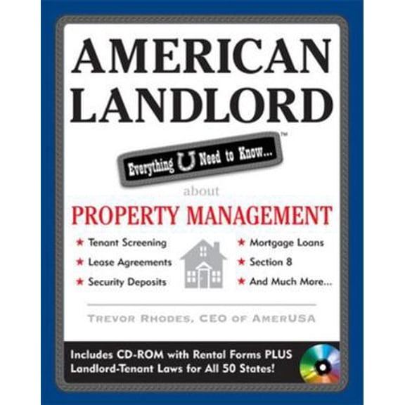 Pre-Owned American Landlord: Everything U Need to Know... about Property Management [With CDROM] (Paperback) 0071545174 9780071545174
