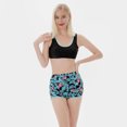 thumbnail image 2 of Jacenvly Matching Family Swimsuits Clearance Comfortable Surfing Swimwear Casual Ladies Fashion Plant Flowers Conservative Women'S Vest Split Swimsuit Family Parent-Child Wear Mom Black, 2 of 9