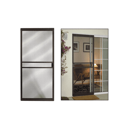 Crl Columbia Bronze 48 X 80 Cm Supreme Sliding Screen Door 4 Pack