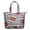 White-271, variant on Strawberry Flowers Travel Tote - Cute Kawaii Print, Large Capacity Zippered Bag with Interior Pockets for Women & Moms